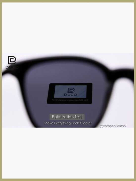 Oversized Polarized Sunglasses, Retro Square Mirrored Shades, Lightweight UV400 main image 4
